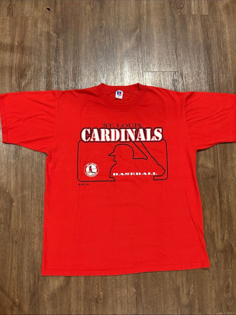 Vintage Russell Athletics men’s XL St. Louis Cardinals T-shirt 1996